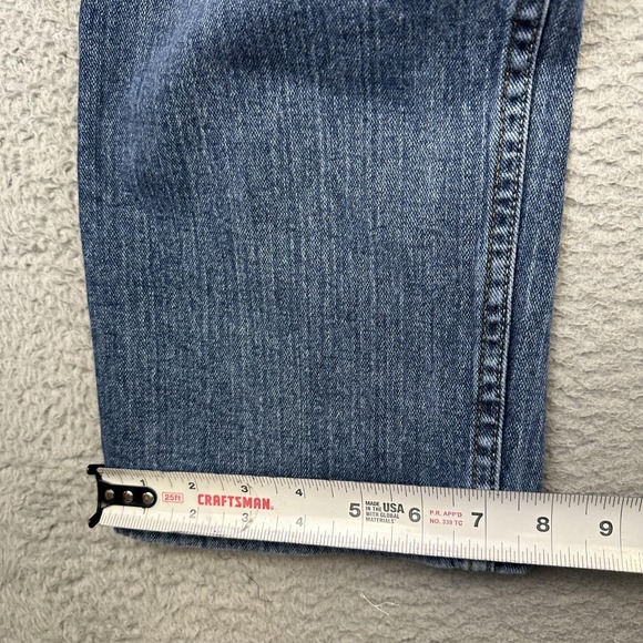 Lee Jeans Mens 34x29 Blue Regular Fit Straight Leg Stretch Denim Pants Comfort - Picture 11 of 14